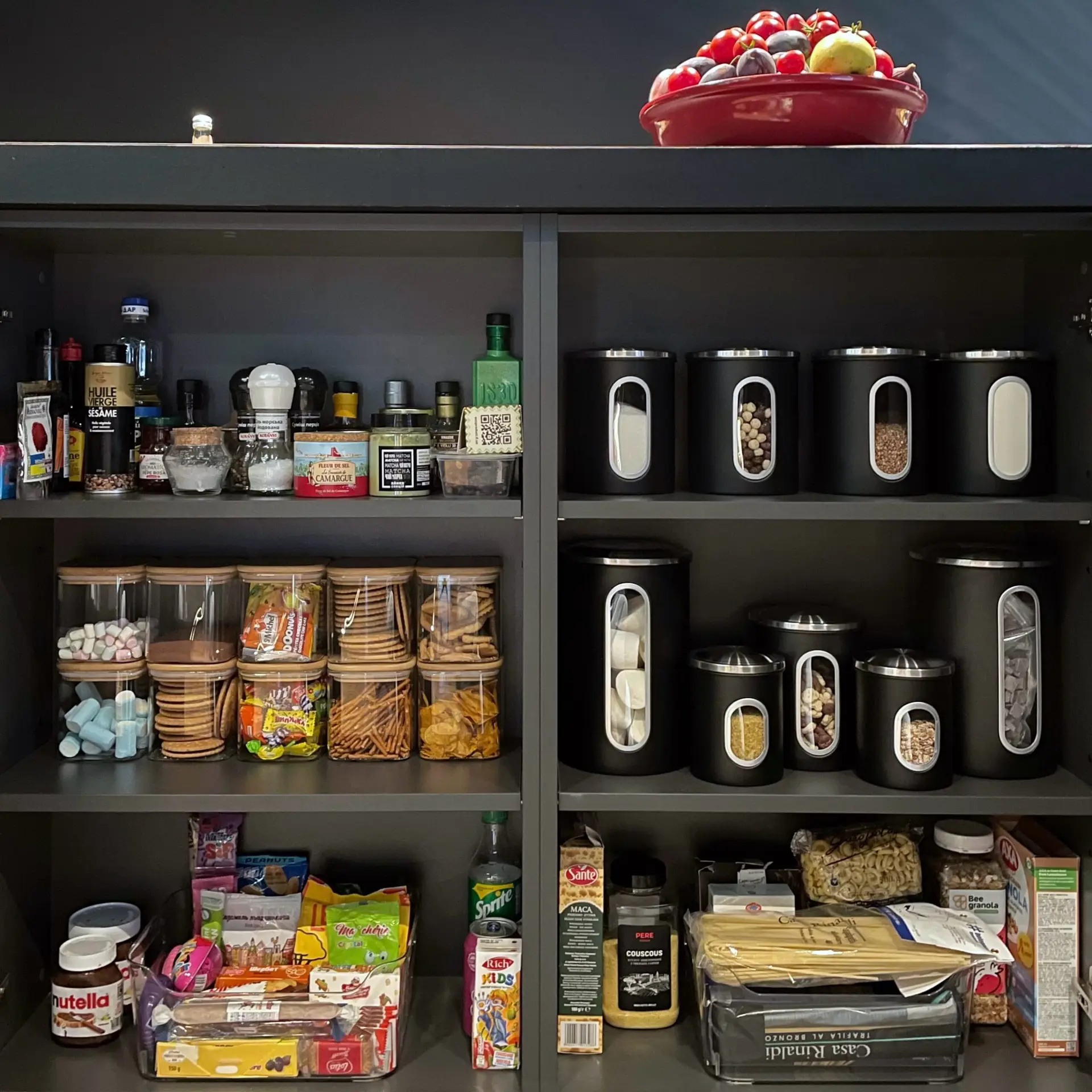 After — home organisation