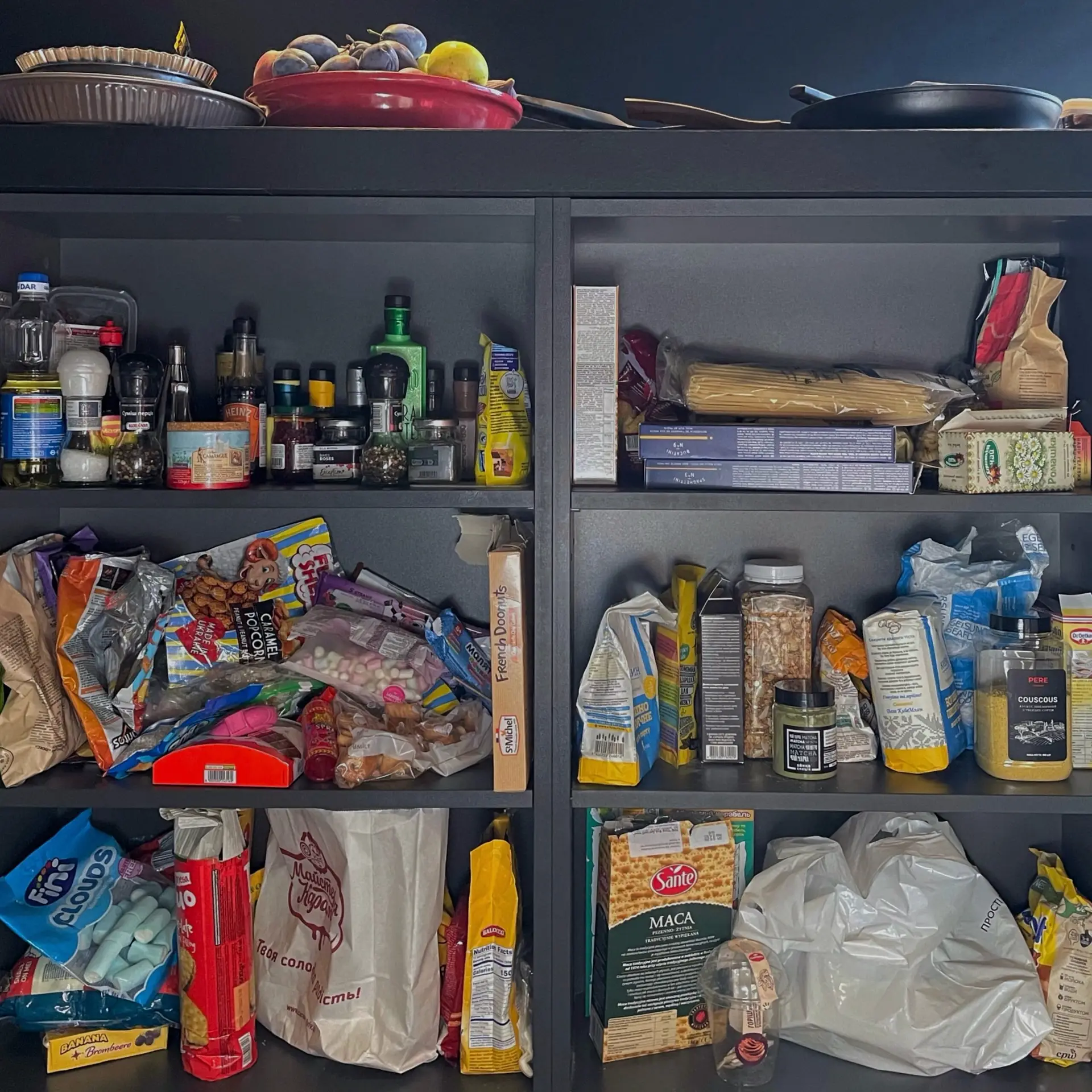 Before — home organisation