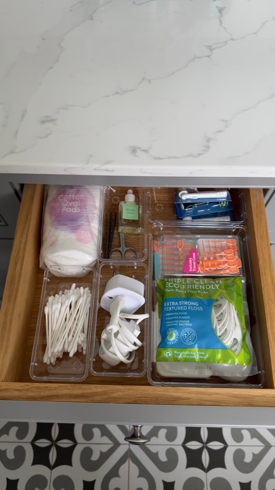 Bathroom organising project by The Organised Space